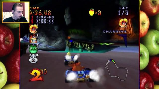 Crash Nitro Kart - Part 0.1 - ДОСТОЙНЫЙ КЛОН CTR [JMP] смотреть онлайн