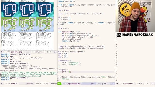 ?️ Quantum Adiabatic Computing ? Episode #6 ? Quantum Programming LiveStream смотреть онлайн