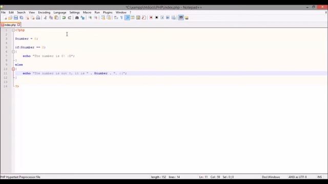 PHP Tutorial 3 - IF & ELSE смотреть онлайн