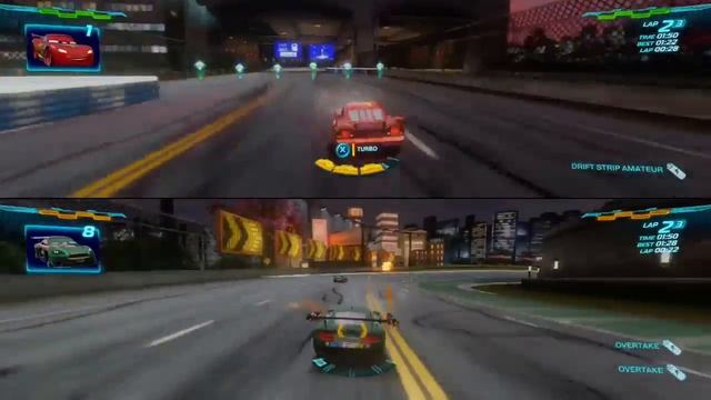 Cars 2 The Video Game | Lightning McQueen Vs Nigel Gearsley - Mission: Hit the Road | смотреть онлайн