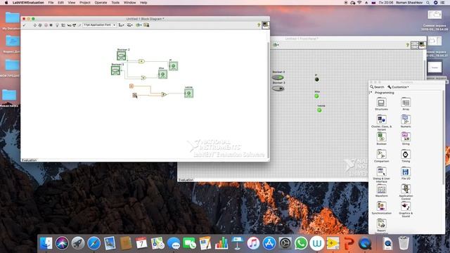 УРОК 2. Реализация условий на языке LabVIEW смотреть онлайн