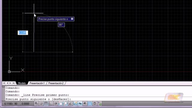 3.7 El indicador de coordenadas (Curso Autocad 2012 y 2011) смотреть онлайн