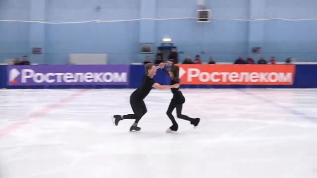 Софья Качушкина / Олег Муратов. Контрольные прокаты 2021-22. Танцы на льду, КМС Ритм танец. смотреть онлайн