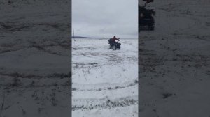 Легкий дрифт на квадроцикле Linhai M200 (M150)