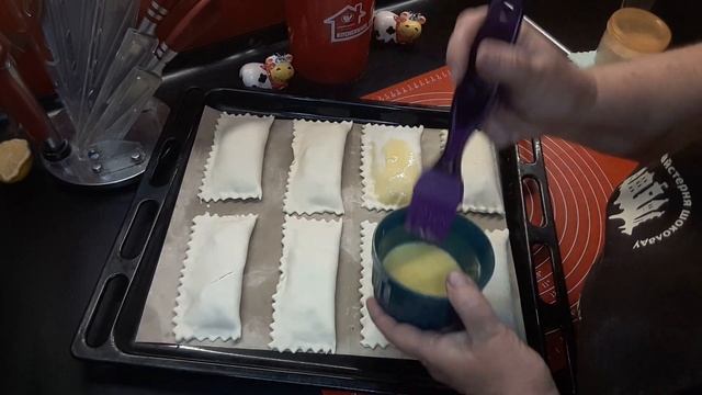 В МАГАЗИНЕ ТАКОГО НЕ КУПИШЬ !!! ЯГОДНЫЙ "БУМ" с творогом в слоёном тесте!!! смотреть онлайн