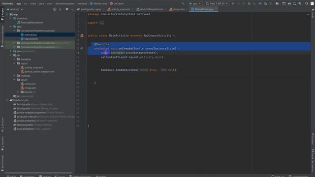 شرح مبسط لاضافة اعلان Native Ads انيق الى مشروعك في الاندرويد ستديوAndroid Studio смотреть онлайн