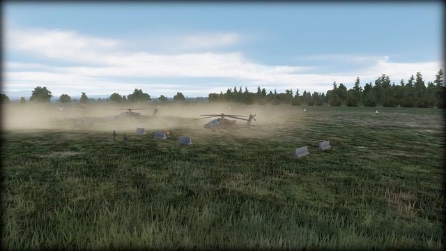 DCS AH64D Datalink оффлайн и онлайн