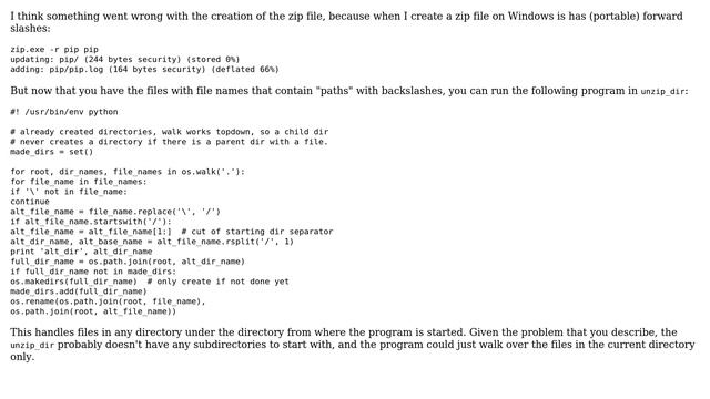 Convert a Windows-created ZIP to Linux (internal paths issue) (4 Solutions!!) смотреть онлайн