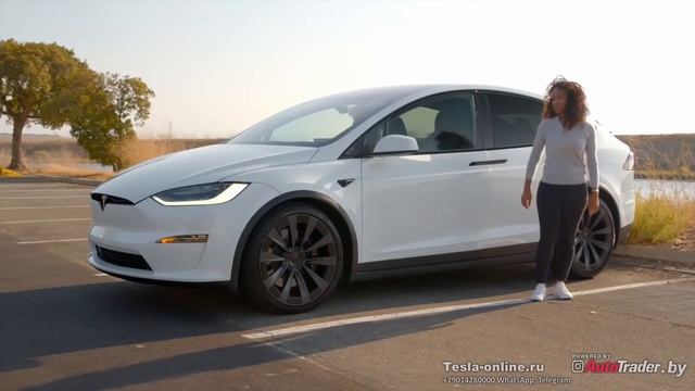 Обзор нового TESLA MODEL X 2022!  Функционал и опции !