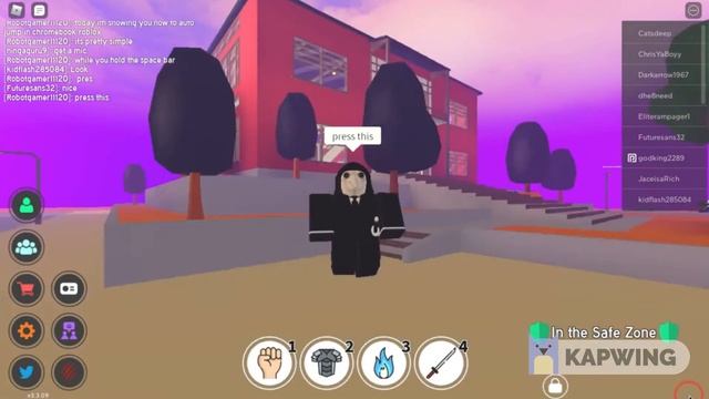 How to auto jump on roblox in chromebook Works for any game!! смотреть онлайн