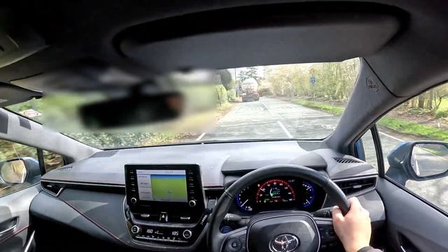 2021 Toyota Corolla 1.8 122HP hybrid | FP Pov Drive 4K смотреть онлайн
