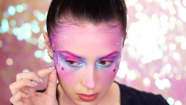Unicorn Glitter Glam | Spirit Halloween | MakeUp Tutorial & Costume 2017 | Victoria Lyn Beauty смотреть онлайн