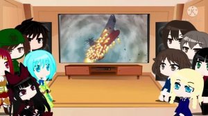 Girls und Panzer and GATE react to Space Battleship Yamato | Gacha Club Reaction S2 Part 4 ( 1/2 )