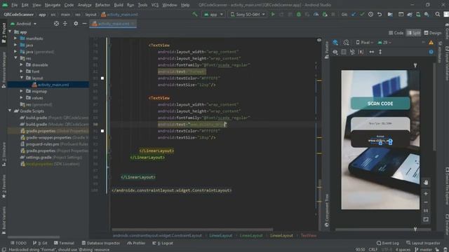 How To Make QR Code Scan App | Design in Figma, Android Studio Tutorial смотреть онлайн