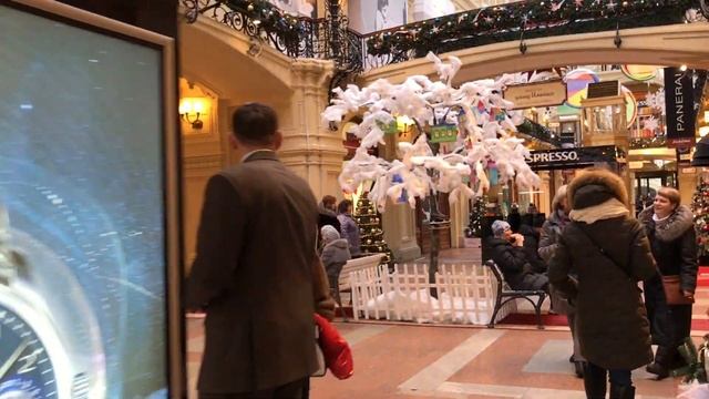? ГУМ Москва Новый год ? смотреть онлайн