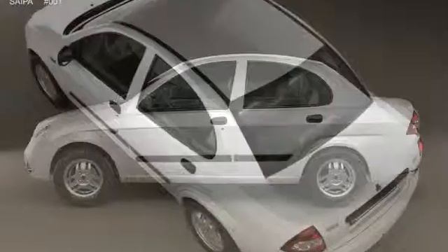 3D Model Saipa Tiba 2009 - 3D Model at 3DExport.com смотреть онлайн