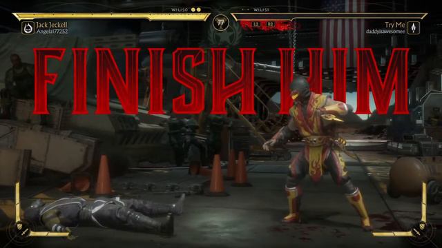 Mortal Kombat 11- Finish Him Glitch смотреть онлайн