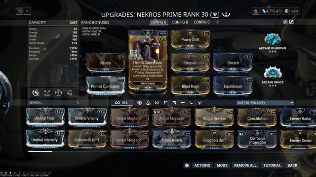 [WARFRAME] NEKROS ULTIME BUILD 2020 : GOD BUILD MODE смотреть онлайн