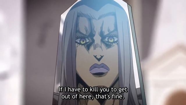 JoJo no Kimyou na Bouken Ougon no Kaze Episode 13:Abbachio vs Illuso 1 (mirror man vs moody blues) смотреть онлайн
