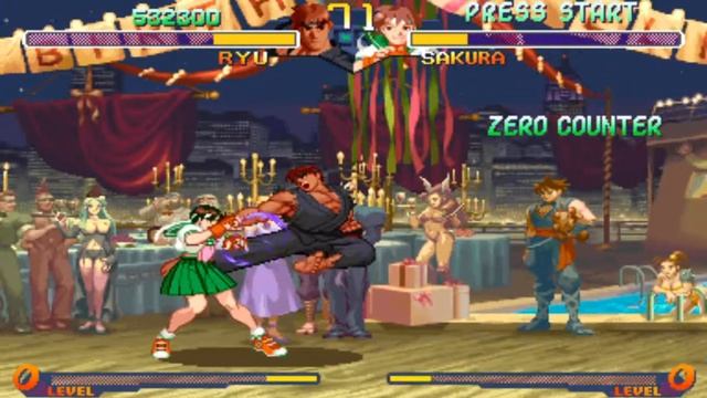 (Street Fighter Zero 2) Game-play completo nivel expert com: Evil Ryu смотреть онлайн