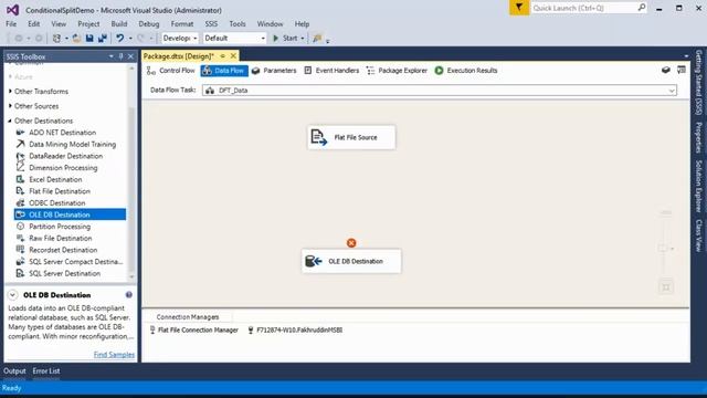 SSIS Class 8 - Conditional Split смотреть онлайн