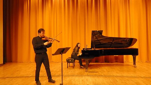 Franck Sonata For Violin And Piano, First Movement