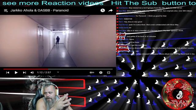 Savage Reactions -Jarkko Ahola & OASBB - Paranoid смотреть онлайн