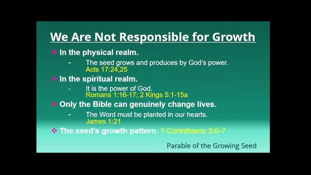 The Parable of the Seed Growing (Mark 4:26-29) смотреть онлайн