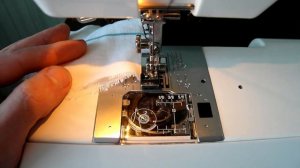 Janome my excel w23u.Оверлочная строчка