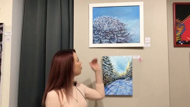 Видео с выставки масляной живописи смотреть онлайн