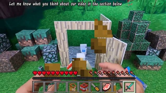 KLUNA POOP: Baby Zombie Save Poor Girl - Sad Story | Minecraft Animation Monster School