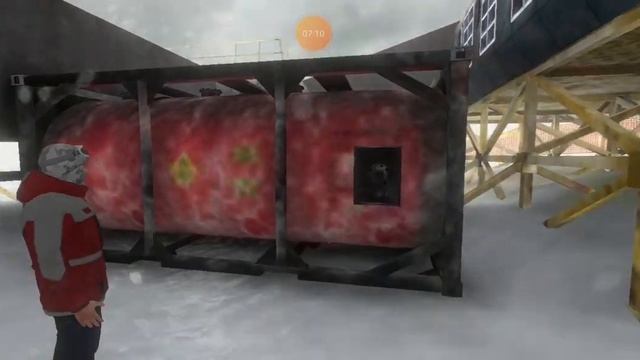 АНТАРКТИДА 88 нашёл пистолет и снегоход игра от разроботчиков ПАРК СМЕРТИ смотреть онлайн