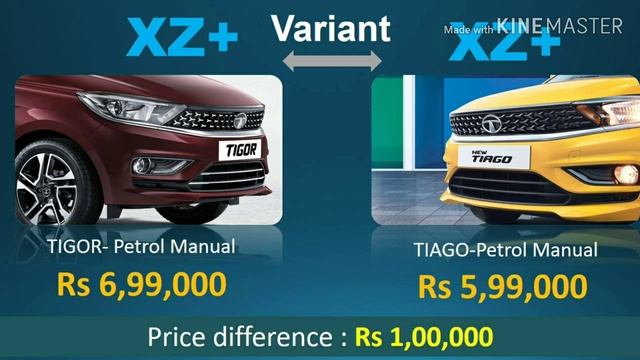 Tata Tiago vs Tata Tigor Price comparison | Which is better? смотреть онлайн