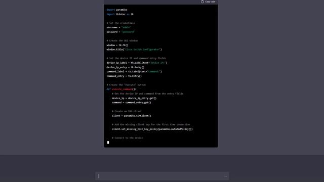 ChatGPT Coding - Network Automation with Cisco Switches смотреть онлайн