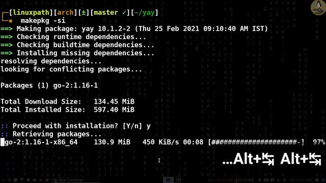 How To Install yay | yay Installation | AUR Helper yay Install смотреть онлайн
