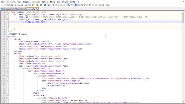 Secure Admin Dashboard with Login смотреть онлайн