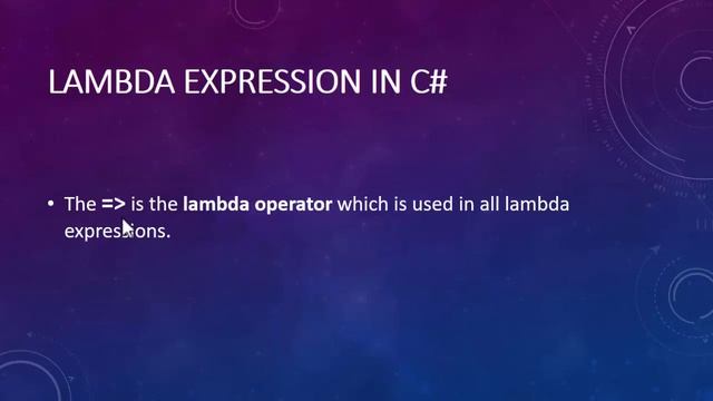 LAMBDA EXPRESSION IN C# - C# LAMBDA EXPRESSION - WORKING WITH LAMBDA EXPRESSION ( URDU / HINDI ) смотреть онлайн