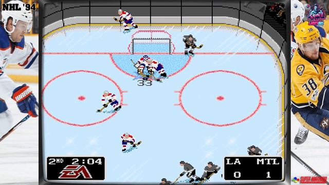 NHL '94 Gameplay SNES HD 1080p смотреть онлайн