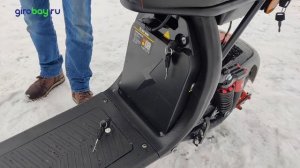 Электроскутер WHITE SIBERIA PRO 4000w 2WD - полный привод решает.Обзор внедорожного скутера.