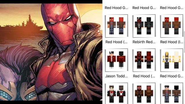 Red Hood Minecraft Skin Pack смотреть онлайн