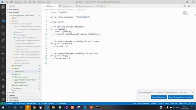 Building gRpc Services Using ASP.NET Core смотреть онлайн