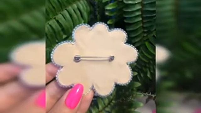 Мастер-класс «Брошь-ромашка» смотреть онлайн