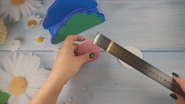 Салфетница #изфоамирана Подарок к 8 марта своими руками. DIY смотреть онлайн