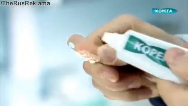 Реклама Корега для зубных протезов смотреть онлайн