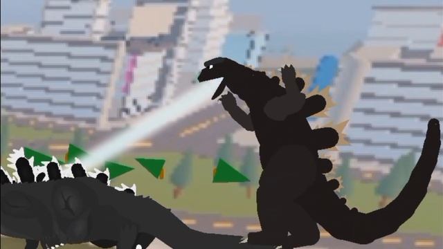 protecting trees from teamers in the kaiju universe (stick nodes animation) смотреть онлайн