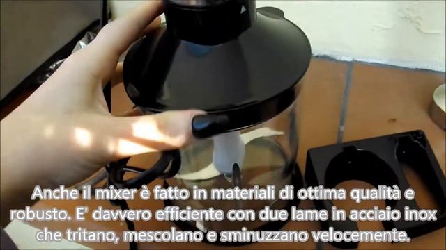 Frullatore e Mixer ad Immersione 3 in 1 - 12 Velocità Tubo 800W - Aicok смотреть онлайн