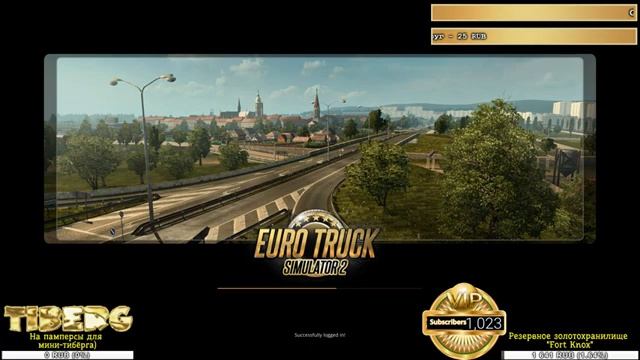 Euro Truck Simulator 2 | Наслаждение дальней доогой.. смотреть онлайн