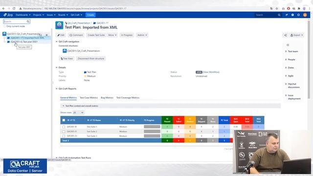 3. Import from XLSX and XML file - QA Craft for Jira Demo смотреть онлайн