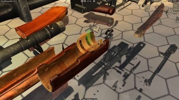 AK-74N Assault Rifle (Kalashnikov automatic rifle model 1974) Step By Step Disassembly & Reassembly