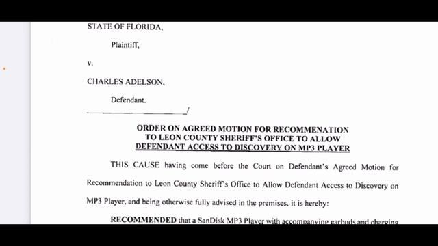 CHARLES ADELSON GETS AN MP3 PLAYER #danmarkelmurder #justicefordanmarkel смотреть онлайн